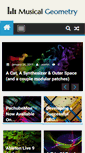Mobile Screenshot of musicalgeometry.com